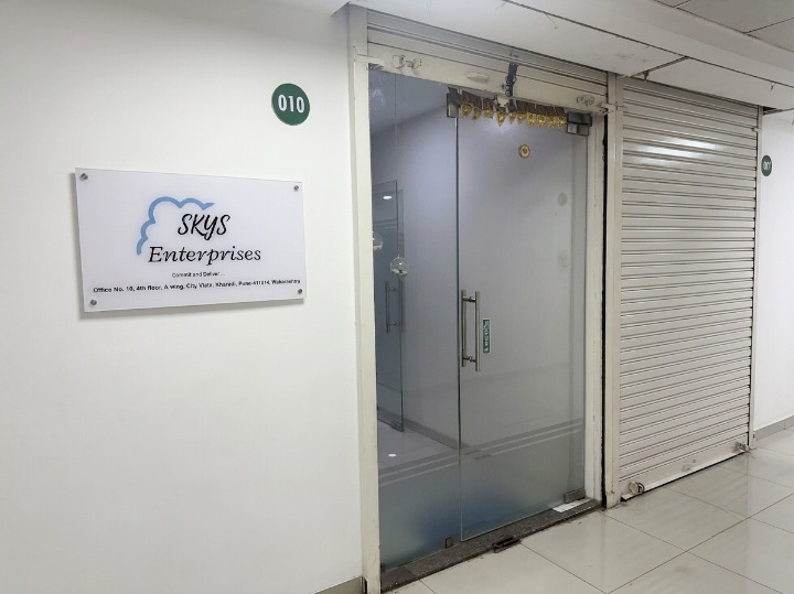 SKYS Enterprises office entrance interior